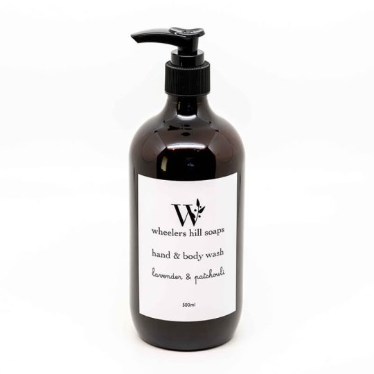 Natural Hand and Body Wash - Lavender, Patchouli