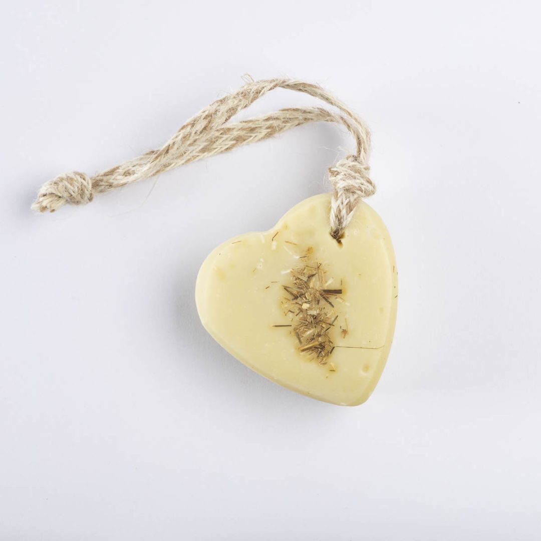 Heart Shaped Soap – Sage & lemongrass