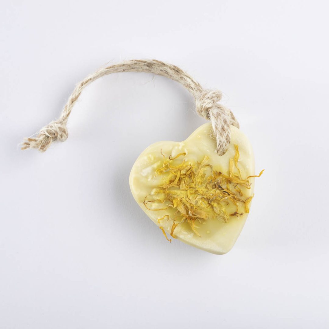 Heart Shaped Soap – Lemon Myrtle & Lemongrass
